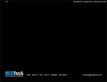 Tablet Screenshot of medtech-llc.com